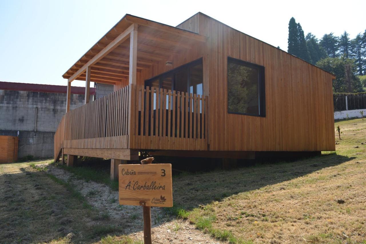 Cabanas Compostela - Cabana A Carballeira 산티아고데콤포스텔라 외부 사진